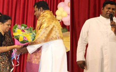 Welcoming Fr Jude Santhosh, the new Parish Priest