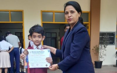 B.K. Hardit of Grade 2C Secures 3rd Place in Skating-Tenacity Competition!