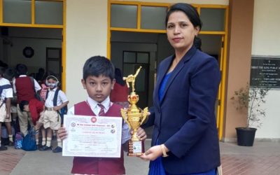 Gaurav L of Grade 3A Wins 1st Place in State Karate Championship!