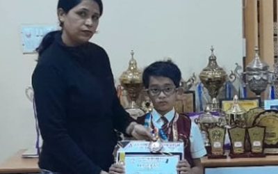 🏅 Hardit B.K Glides to Victory at Inter-School Skating Competition!