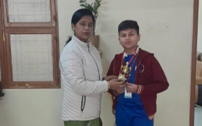 🏏 Deev Vardhaan Shines as ‘Man of the Match’ at RUSH Academy Cricket Tournament!
