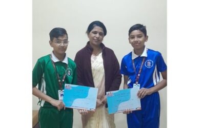 Pranav Kalal & Neev Vardhaman Participate in Indian Oil Science Quiz 2025 🧠🔬🏅