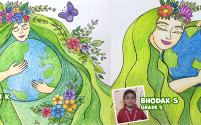 🌍 World Environment Day – Student Artwork Showcase