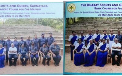 Scouts and Guides Training Camp at Doddaballapur