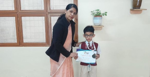 B.K. Hardik of Grade 2C