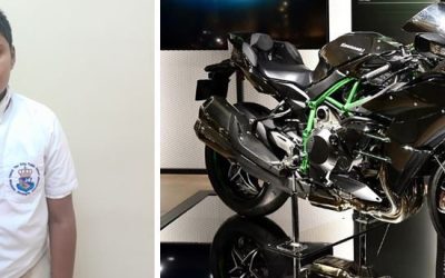 Kawasaki ninja H2R | Darshit , grade 7 yellow house