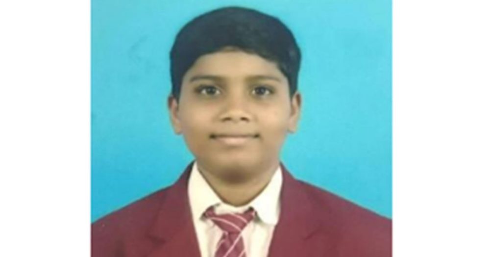 SRINIVASU M Grade10